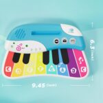 Baby Piano Keyboard Toy for Toddlers, Touch Sensor Toddler Piano for Toddlers 1-3 Baby Musical Toy w/ 3 Modes, 12 melodies, Letter Key A-G, Music Cards, Birthday Christmas for 1-4 Year Old - Image 8