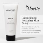 Aloette Face Moisturizer Cream - Daily Body & Facial Skin Care Products with Aloe Vera & Vitamin E - Skin Moisturizer Face Lotion Hydrates & Rejuvenates Dry to Normal Skin, Gluten Free - 2 Fl Oz - Image 3