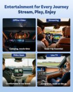 OTTOCAST Play2Video Ultra Wireless CarPlay Android Auto Adapter AI Box, Video Player Built-in Netflix/YouTube/IPTV, Plug & Play Streaming Device for Car - Image 7