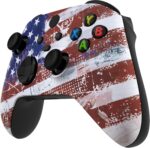 eXtremeRate Custom Shell for Xbox Series X & S Controller - Revitalize Your Controller - Impression US Flag Replacement Cover Front Housing Cover for Xbox Core Controller - Image 5