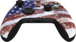 eXtremeRate Custom Shell for Xbox Series X & S Controller - Revitalize Your Controller - Impression US Flag Replacement Cover Front Housing Cover for Xbox Core Controller - Image 9