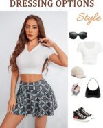 Avidlove Mini Skirt for Women Pleated Drawstring High Waist Skater Skirt Sexy Lingerie Skirts S-XXL - Image 6