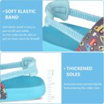 Otojaku Kids Flip Flops Sandals Toddler Boys Girls Sequin Slides Shower Beach Pool Shoes Slip on Summer Slippers with Back Strap - Image 5