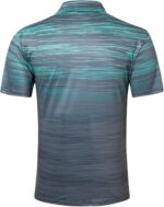 Seadodo Golf Shirts for Men Short Sleeve Dry Fit Moisture Wicking Performance Print Polo Shirt for Tennis Hiking Camping - Image 3