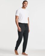 Real Essentials 3 Pack: Men's Soft Lounge Sleep Joggers - Pajama Pants Drawstring & Pockets (Available in Big & Tall) - Image 6