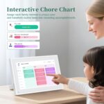 Smart Digital Calendar, 10.1" HD Smart Touch Screen Home Interactive Electron Calender WiFi Planner,Meal Schedule, Duty Chart,Achievement Rewards- Built-in Digital Photo Frame Function - Image 6