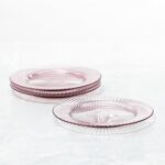 Fortessa Archie Glass 12 Piece Dinnerware Set, Service for 4, Pink - Image 3