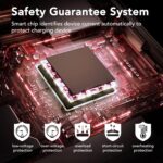 500W Power Inverter, Car/Light Truck 12V DC to 110V AC Converter USB and 3.0A USB and Type-C Ports Car Charger Inverter with Cigarette Lighter Ports for Smartphones Laptops Tablets - Image 6