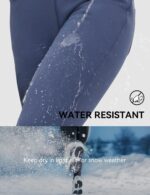 baleaf Women's Thick Fleece Lined Leggings Winter Warm Jeggings Water Resistant High Waisted Tights Snow Pants 4 Pockets - Image 5