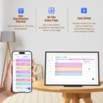 15.6 inch Wall Planner Digital Calendar Electronic Calendar Chore Chart,Smart Touchscreen Full HD Interactive Display for Family Schedules,Wall/Desk Mountable for Seamless Scheduling/Organizing - Image 5