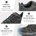 CIVHOM Men's Breathable Outdoor Hiking Shoes, Comfortable Trekking Trail Sneakers for Walking & Adventures - Image 6