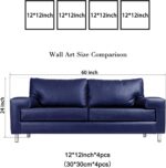 Wieco Art Architectures Modern 4 Panels Giclee Canvas Prints Europe Buildings Black and White Landscape Pictures Paintings on Canvas Wall Art Ready to Hang for Bedroom Home Office Decorations - Image 6