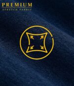 Hybrid & Company Womens Super Stretch Slim Fit Crew Neck Sleeveless Denim Dress - Image 7