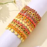 Taouzi Surfer Heishi Bracelets for Women Bulk Handmade Stackable Stretch Friendship Bracelets Christmas Jewelry Gifts for Women - Image 4