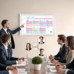 Smart Digital Calendar: 21.5-Inch Electronic Wall Calendars & Chore Chart, Full HD Interactive Touchscreen Display for Family Schedules Planner,Seamless Scheduling/Organizing-Wall/Desk Mountable - Image 7