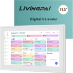 Smart Digital Calendar: 21.5-Inch Electronic Wall Calendars & Chore Chart, Full HD Interactive Touchscreen Display for Family Schedules Planner,Seamless Scheduling/Organizing-Wall/Desk Mountable - Image 9