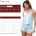 Women Silk Pajamas Shorts Set 2 Piece Womens Short Pajamas Set Women's Satin Pajamas Sets S-2XL - Image 7
