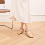 WONDERWAY Women Mary Jane Shoes,Slip On Ankle Strap Dress Flat Shoes - Image 6