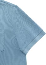 Men's Classic Short Sleeve Polo Shirt Casual Lightweight Solid Golf Shirts with Pocket - Image 7