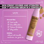 NYX PROFESSIONAL MAKEUP Bare With Me Concealer Serum, Up To 24Hr Hydration - Caramel - Image 3