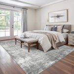zesthome 5x7 Area Rugs, Modern Washable Rug, Non-Slip Rugs for Living Room, Stain Resistant Abstract Rugs, Ultra-Thin Indoor Area Rug 5x7, Home Decor Grey Rug - Image 10