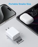 AISNI i Phone 17 16 15 Charger Fast Charging, 2 Pack i-Phone Charger Fast Charging iPhone 17 16 Pro Max Chargers Block with 6 FT Type C Cable for iP17/17 Pro Max/17 Pro/16/15 Series - Image 6