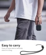 ESR for AirPods Pro 2 Case, Compatible with Airpods Pro Case 2nd / 1st Generation (2023/2022/2019), Compatible with MagSafe, Full Drop Protection Cover with Lanyard, Black | 2023, 2022, 2019, with Lanyard - Image 9