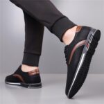 Men's Oxford Casual Dress Shoes Classic Tuxedo Lace-up Lightweight Formal Loafers - Image 5