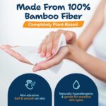 Body Wipes for Adults Bathing No Rinse 100pc XL - Ultra Thick Shower Travel Wipes for Personal Cleansing & Hygiene Essentials, Elderly Care, Incontinence Disposable Washcloths for Women Men - Image 6