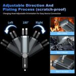 Retractable Car Charger, 84W Car Charger USB C 4 in 1, Car Accessories Fast Charging Car Charger Adapter for iPhone 17 16 15 14 13 12 Pro Max, Samsung, Pixel | Travel Essentials Gifts for Men Women - Image 7