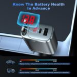 Retractable Car Charger, 84W Car Charger USB C 4 in 1, Car Accessories Fast Charging Car Charger Adapter for iPhone 17 16 15 14 13 12 Pro Max, Samsung, Pixel | Travel Essentials Gifts for Men Women - Image 9