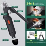 2-in-1 Cat Nail Clippers & Dog Nail Clippers Trimmers for Large Medium Small Dogs Cats Claw Trimmer Quick Sensor and Safety Guard USB Rechargeable with 2 LED Lights Dogs Nail Trimmer - Image 3
