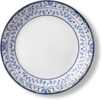 Corelle Vitrelle Salad Plates Set Triple Layer Glass and Chip Resistant, 9-Inch Lightweight Round Plates, Portofino, Caspian, 6-Piece - Image 5