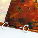 Fall Maple Leaf Pumpkin Shower Curtain, Halloween Scarecrow Autumn Forest Bathroom Curtains, Waterproof Polyester Fabric Sets Home Decor, 72x72 Inch - Image 6