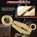 NATGAI 5 Ton 2-Way Auto Body Clamp, Self-Tightening Frame Pull Clamp Grips for Collision Repair, Sheet Metal Maintenance & Car Door Fender Edge Repair, Auto Body Repair Tool with Small Mouth Design - Image 4