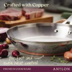 Anolon Stainless Steel & Hard Anodized Aluminum, Cookware Set (11 Piece) - Image 4