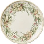 Certified International 89044RM Holly and Ivy 16pc Dinnerware Set, Service for 4,Multicolored - Image 4