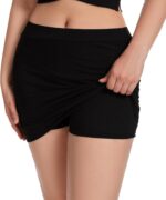 Dxyufazhe Women Sexy Leopard Print Bodycon Pencil Skirts Casual High Waist Mini Skirt with Shorts Underneath - Image 4