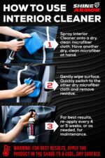 Car Interior Cleaner for Vehicle Detailing, Cleans and Protects Your Dashboard, Seats, Upholstery, Leather, Plastic, Vinyl, and More - 8 Fl Oz - Image 6