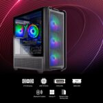 Skytech Gaming Edge Desktop PC, Ryzen 5 5500 3.6 GHz (4.2GHz), NVIDIA RTX 5060, 1TB NVMe SSD, 16GB DDR4 RAM 3200, 650W Gold PSU, Wi-Fi, Win 11 - Image 6