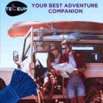 TECEUM Reflective Paracord Rope 1000 – 1000ft/200ft/100ft/50ft – 40+ Colors – Glow in The Dark – para Cord – Utility Rope for Survival, Hunting & Camping Gear – Nylon String, Camping Rope, Tent Cord - Image 10