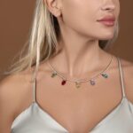 CLASSYZINT Christmas Necklaces For Women Long Christmas Tree And Lights Charm Strand Necklaces… - Image 3