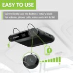 Avantree Roadtrip - Car Bluetooth Speaker & Wireless FM Transmitter Kit 2-in-1 for Streaming Cell Phone Audio to Car Speaker with Hands-Free 6W Speakers, Built-in Mic, and Long 22hr Playtime - Image 7