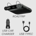Avantree Roadtrip - Car Bluetooth Speaker & Wireless FM Transmitter Kit 2-in-1 for Streaming Cell Phone Audio to Car Speaker with Hands-Free 6W Speakers, Built-in Mic, and Long 22hr Playtime - Image 8