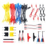 92 Pieces Multi Function Auto Diagnostic Tools, Automotive Circuit Test Leads Kit with Black Carrying Case, Electrical Testers Wire Connectors Adapter Cables - Image 3