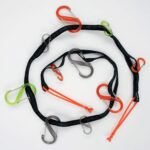 Nite Ize GearLine Hanging Organization System - Gear Ties for Camping, Hiking & Outdoor Activities - Webbing Line with S-Biner Clips & Bendable Gear Ties - Camping Gear Organization - Multicolor - Image 4