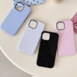 Polka Dot Case for iPhone 11,Cute Phone Case, Aesthetic Pattern Design, Hybrid 2-Layer Shockproof Protective Cover for Girls Women (Pink,11) - Image 7