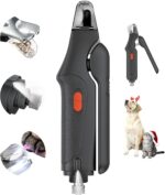 2-in-1 Cat Nail Clippers & Dog Nail Clippers Trimmers for Large Medium Small Dogs Cats Claw Trimmer Quick Sensor and Safety Guard USB Rechargeable with 2 LED Lights Dogs Nail Trimmer - Image 2
