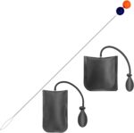 2PCS Air Wedge Bag Max Load 300 Pounds Pressure Heavy Duty Button Master Stainless Steel Emergency Tool - Image 2