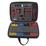 92 Pieces Multi Function Auto Diagnostic Tools, Automotive Circuit Test Leads Kit with Black Carrying Case, Electrical Testers Wire Connectors Adapter Cables - Image 2